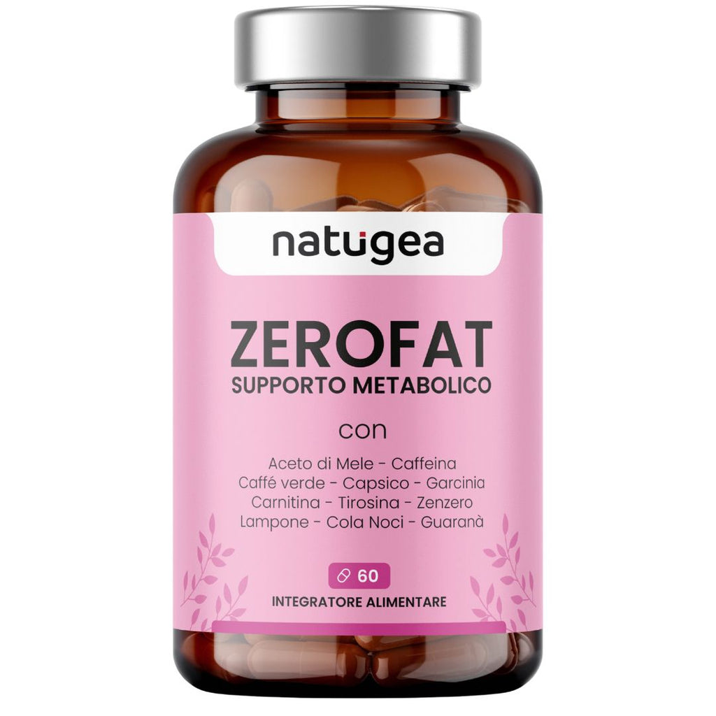 ZEROFAT® Natugea – Integratore con Guaranà, Caffeina e Caffè Verde – 60 capsule