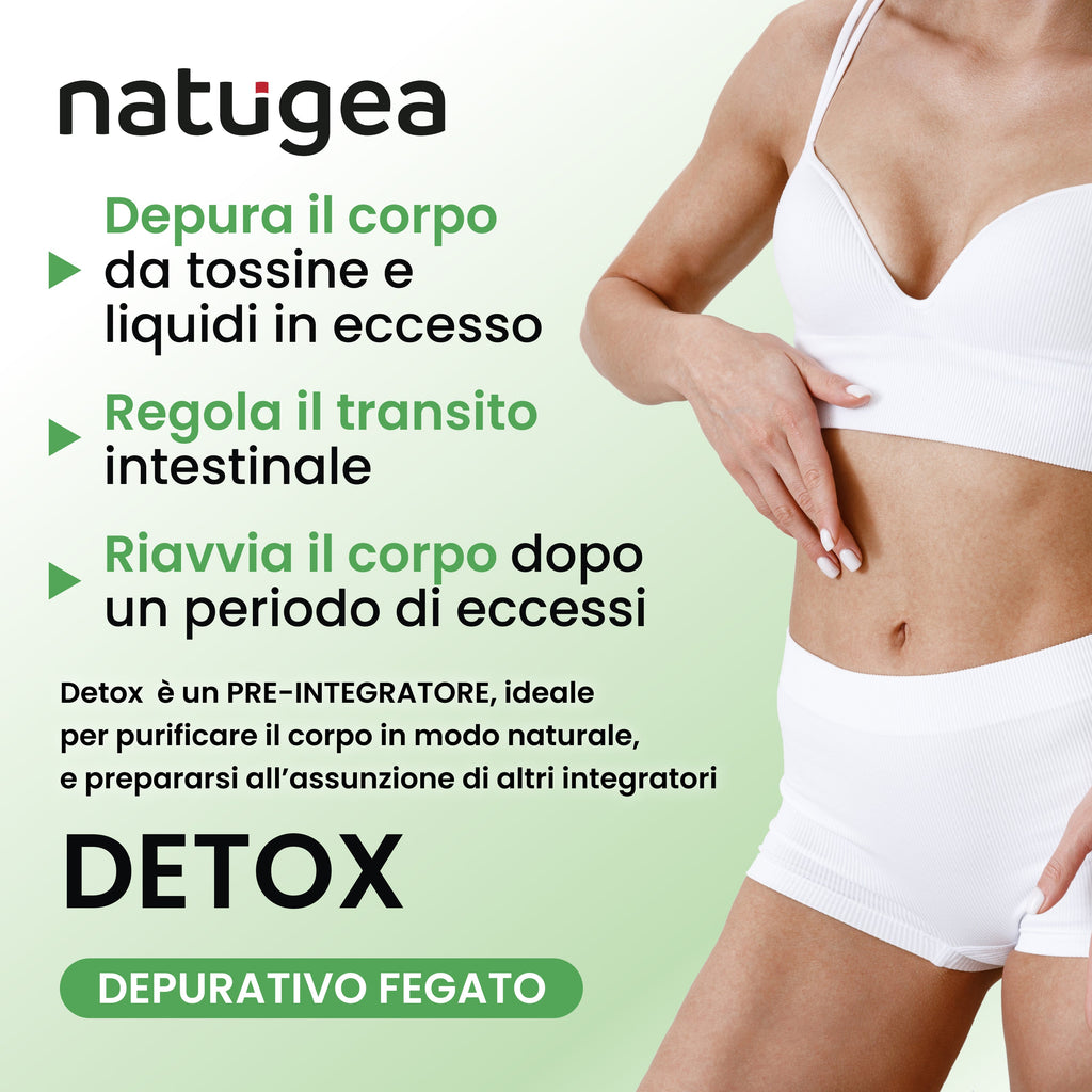 Natugea Cardo Mariano, Carciofo e Tarassaco – 120 capsule vegane