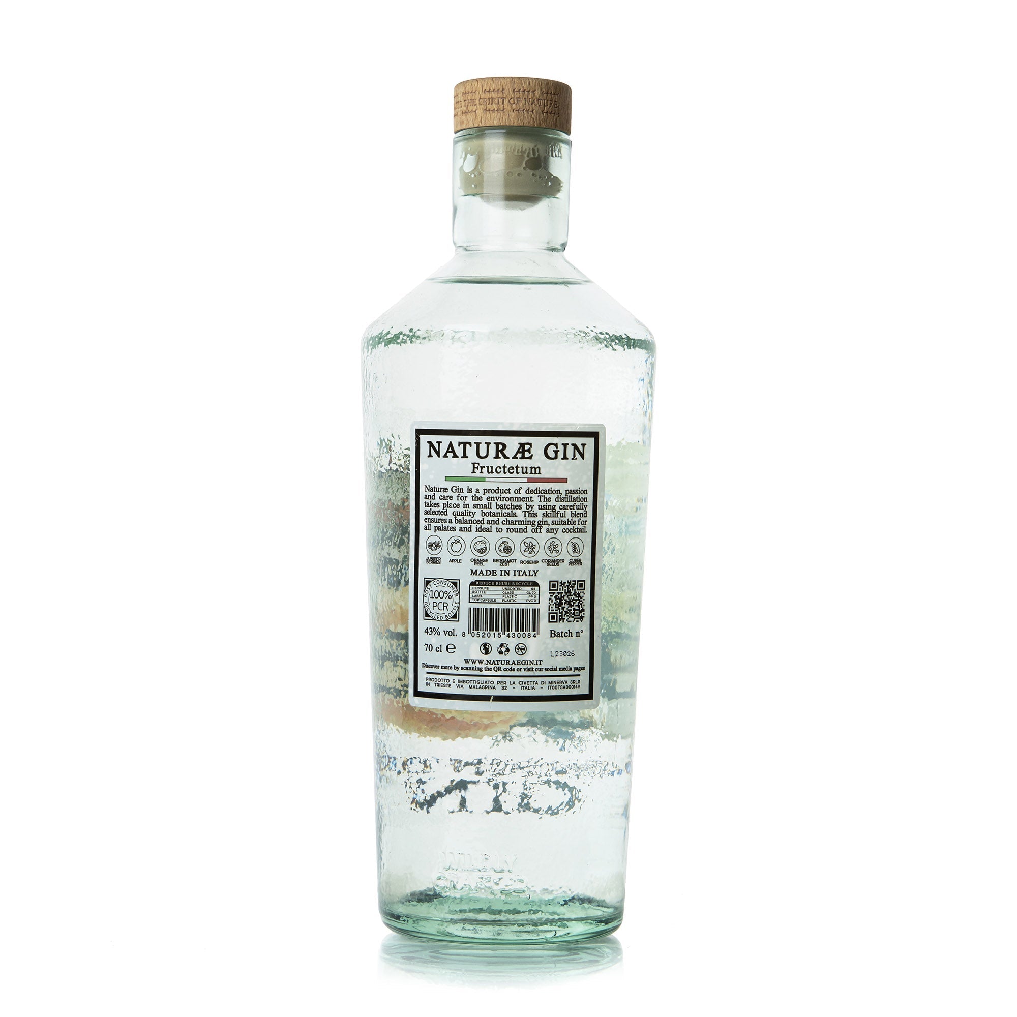 NATURÆ GIN - FRUCTETUM - London Dry Gin