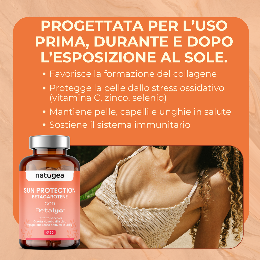 Betacarotene - Tanning Accelerator