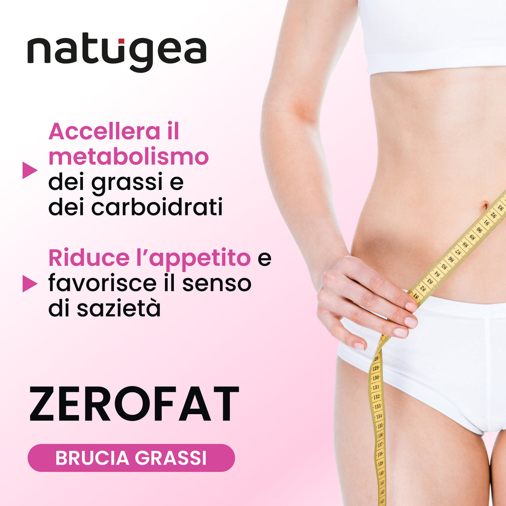 ZEROFAT® Natugea – Integratore con Guaranà, Caffeina e Caffè Verde – 60 capsule