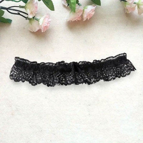 Giarrettiera Elastica con Pizzo – Accessorio Raffinato per Occasioni Speciali